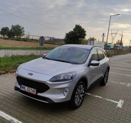 Ford Kuga cena 95000 przebieg: 25500, rok produkcji 2020 z Wołomin małe 172